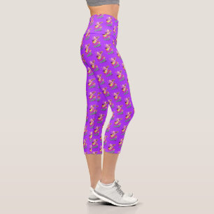 Melanin Growing And Glowing Capri Leggings