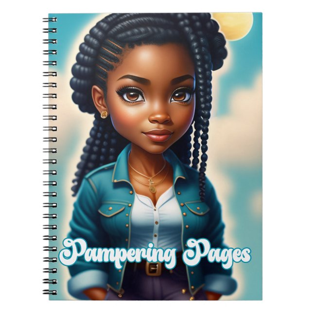 MELANIN INSPIRE 80 PAGES CARNET SPIRAL (Devant)