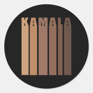 Melanin Kamala Harris 2024 Election Sticker 
