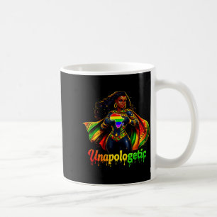 Melanin queen girls black woman pride strong coffee mug