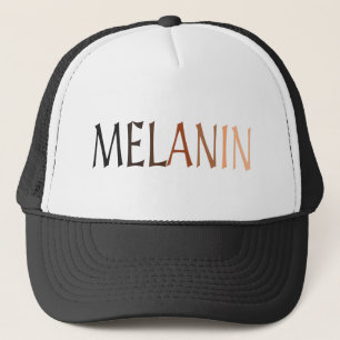 MELANIN Shades of Black Trucker Hat