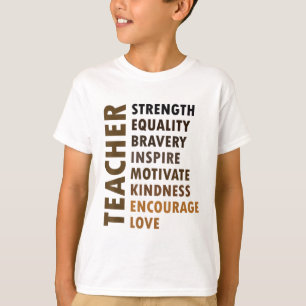 Melanin Teacher Black History Month African Black  T-Shirt