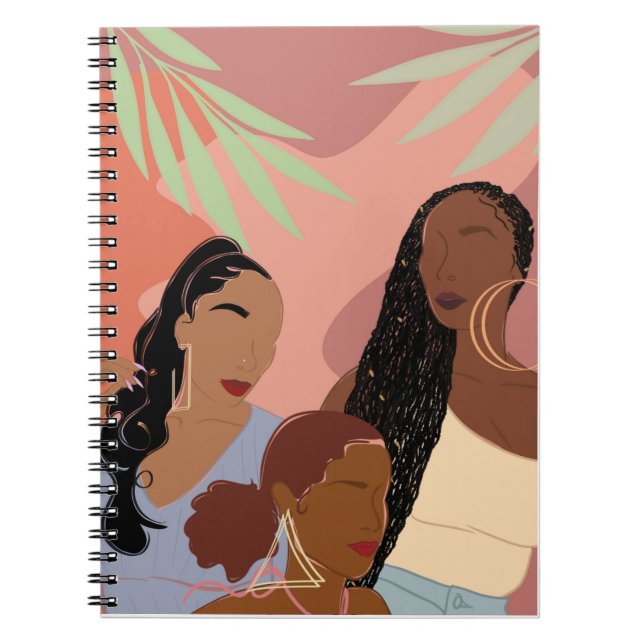 Melanin Vibes II Notebook (Front)
