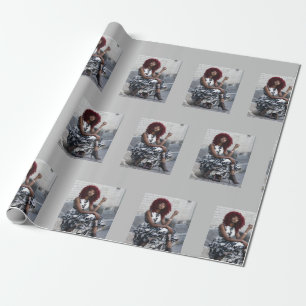 melanin wrapping paper