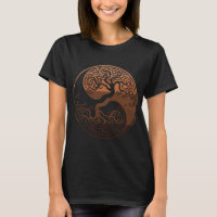 Melanin Yin Yang Tree Life Black History BLM Zen B