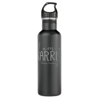 Melanoma Awareness Shirt Skin Cancer I Am A Warrio 710 Ml Water Bottle