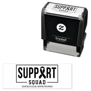 Melanoma Awareness Skin Cancer Support Squad Self-inking Stamp