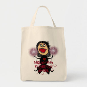 Melanoma Cancer Guardian Angel Tote Bag