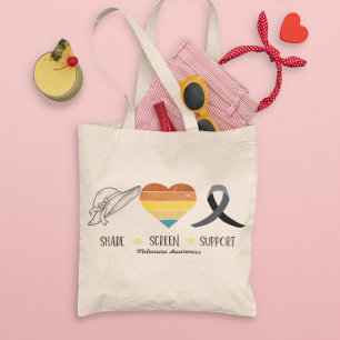 Melanoma Skin Cancer Awareness Beach Bag Shopping
