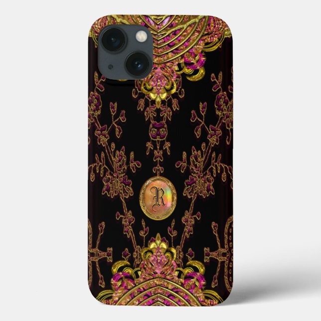 Melantorey Raven Victorian Case-Mate iPhone Case (Back)