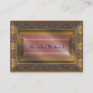 MeLark Celia  Elegant II Victorian Business Card