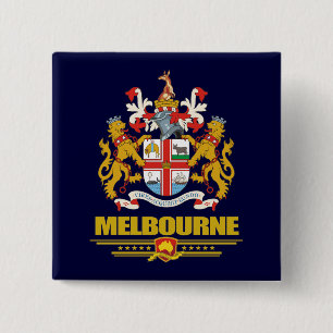 Melbourne 2 Inch Square Button