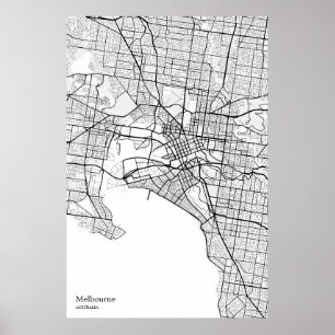Melbourne AU wall poster wall art