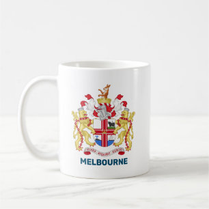 Melbourne, Australia - coat of arms Coffee Mug