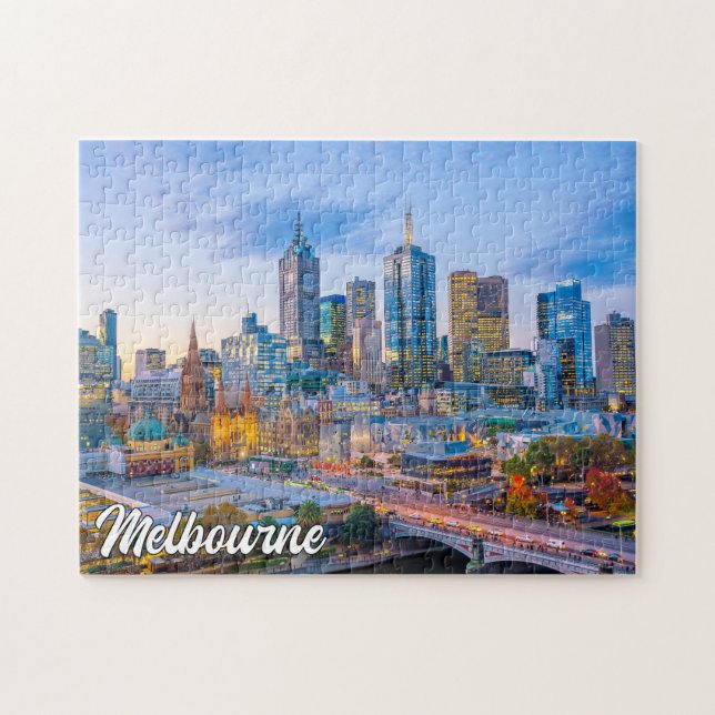 Melbourne, Australia Jigsaw Puzzle (Horizontal)