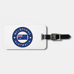Melbourne Australia Luggage Tag