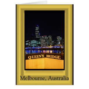 Melbourne Australie CBD Night Lights