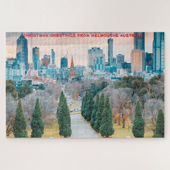 Melbourne Australie Jigsaw Puzzle (Horizontal)