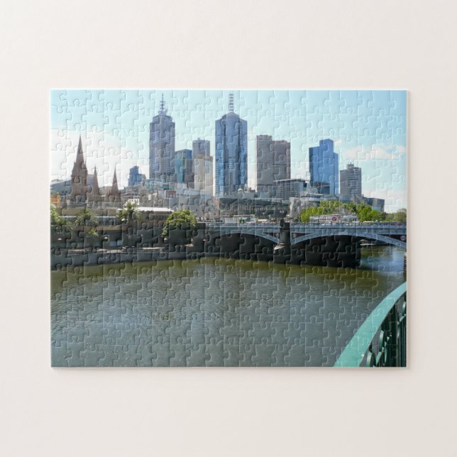 melbourne city jigsaw puzzle (Horizontal)