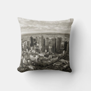 Melbourne City Throw Pillow