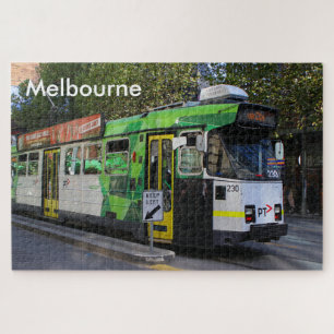 Melbourne: city tram, Victoria, Australia  Jigsaw Puzzle