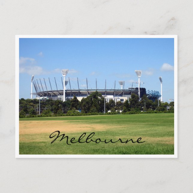 melbourne cricket ground postcard (Front)