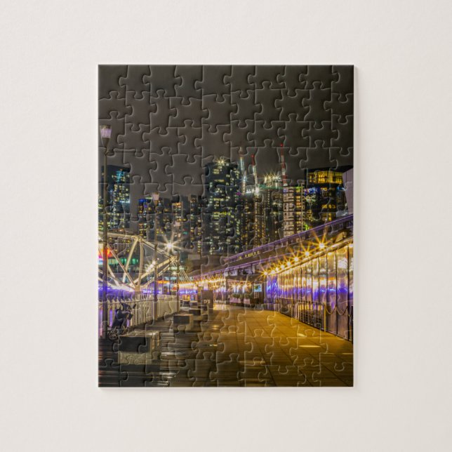 Melbourne Docklands Jigsaw Puzzle (Vertical)