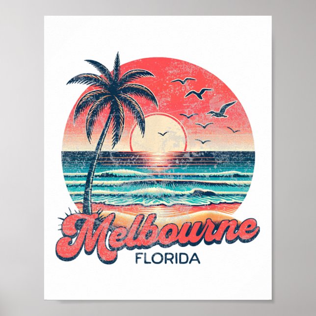 Melbourne Florida  Poster (Front)