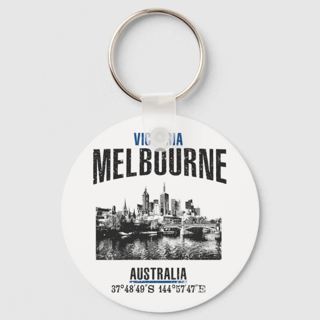 Melbourne Keychain (Front)
