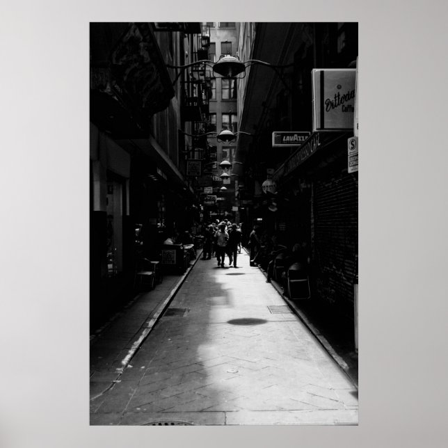 Melbourne Laneway Poster (Front)