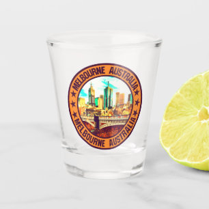 Melbourne                                          shot glass