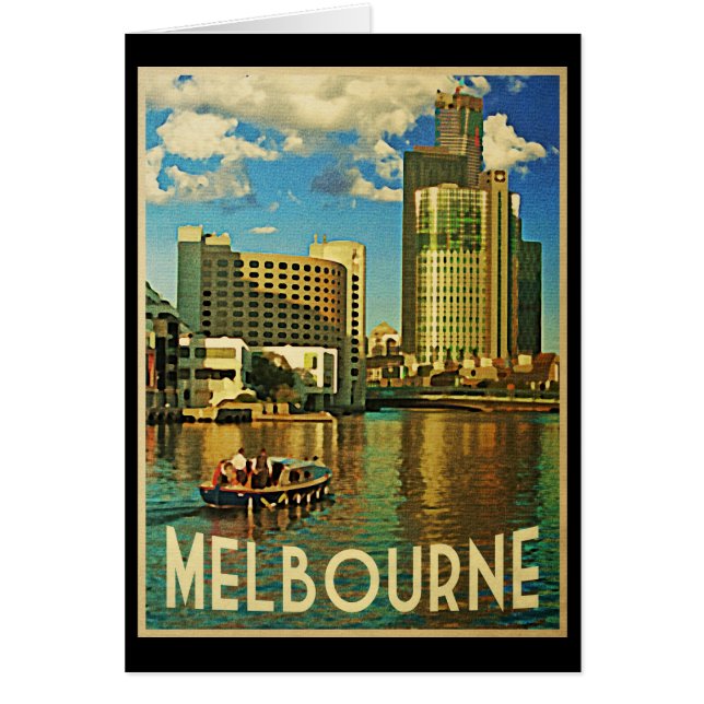 Melbourne Skyline Australia (Front)