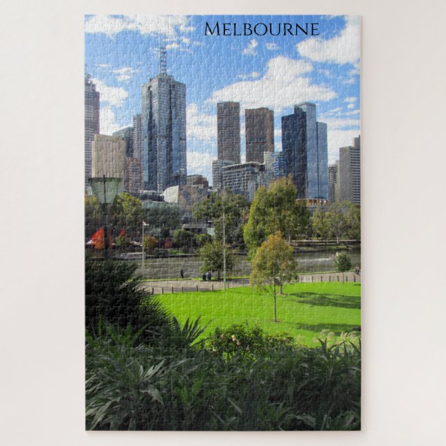 melbourne skyline jigsaw puzzle (Vertical)