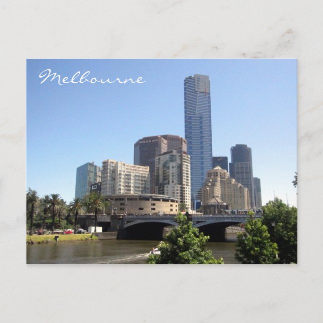 melbourne southbank postcard (Front)