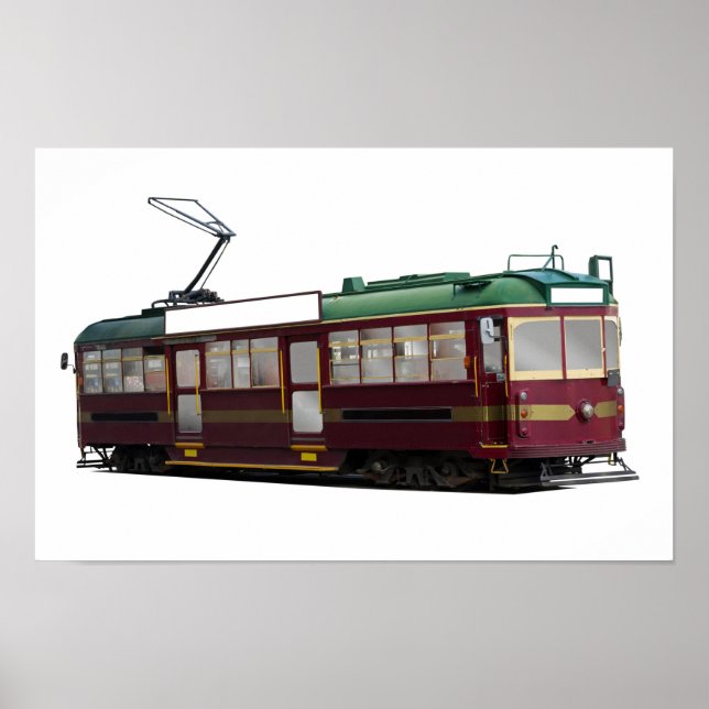 Melbourne tram poster (Front)