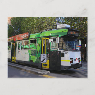 Melbourne, Victoria, Australia, tram Postcard