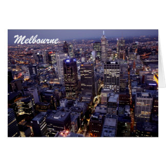 Melbourne Victoria Australie carte de construction