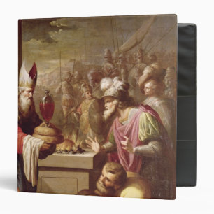 Melchizedek Offering Bread and Wine Binder