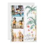 Mele Kalikimaka | Christmas Photo Collage Card