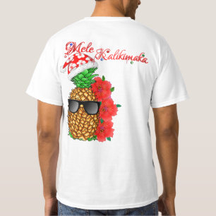 Mele Kalikimaka Christmas Pineapple T-Shirt
