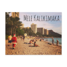Mele Kalikimaka Christmas Postcards!