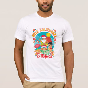 Mele Kalikimaka for a Bright Hawaiian Christmas T-Shirt