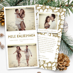 Mele Kalikimaka Fun Christmas Photo Holiday Card