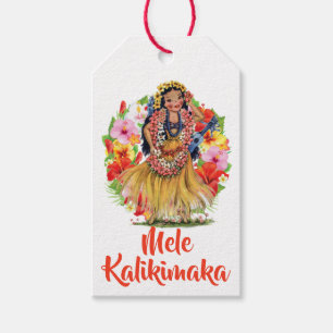 Mele Kalikimaka Gift Tags