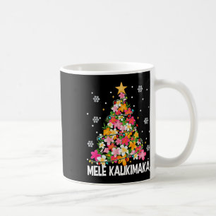 Mele Kalikimaka Hawaii Hawaiian Christmas Xmas Gir Coffee Mug