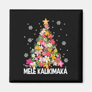 Mele Kalikimaka Hawaii Hawaiian Christmas Xmas Gir Magnet