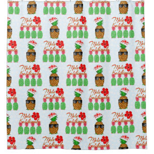 Mele Kalikimaka Hawaiian Pineapple Merry Christmas