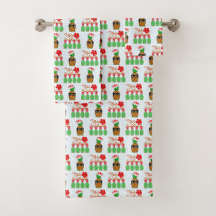 Mele Kalikimaka Hawaiian Pineappy Joyeux Noël