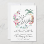 Mele Kalikimaka | Island Christmas Invitation<br><div class="desc">Christmas is a time when families and friends take time out of their busy lives to gather together and celebrate. If you’re planning to throw a Mele Kalikimaka - me ka Hau'oli Makahiki Hou party this year, then this is the design suite for you. Simple elegant watercolor designs of palms...</div>