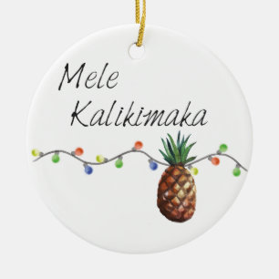 Mele Kalikimaka - ornement de Noël